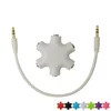 6-Port Rockstar Multi Headphone 3.5mm audio splitter