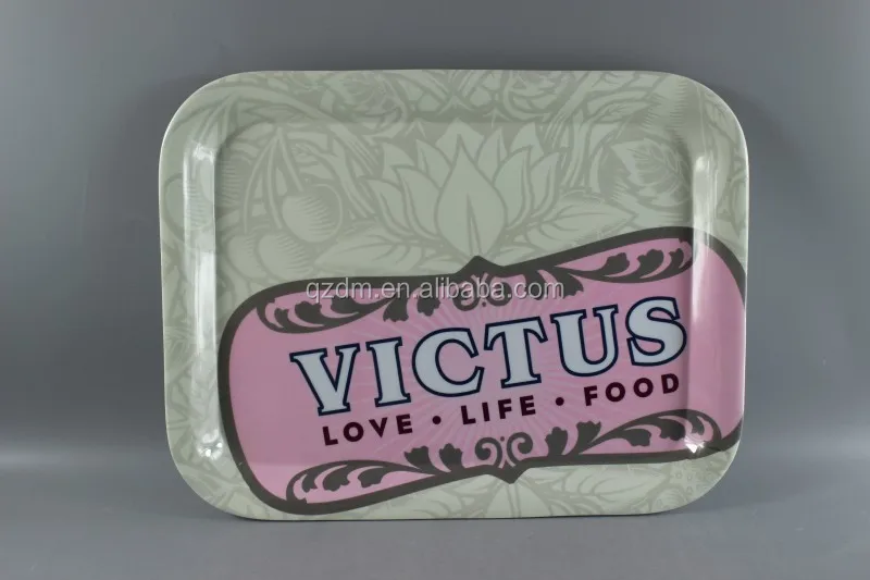 Melamine tary , rectangle food tray