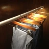 DIY design wardrobe closet led lighting bar round shape led aluminum light profile