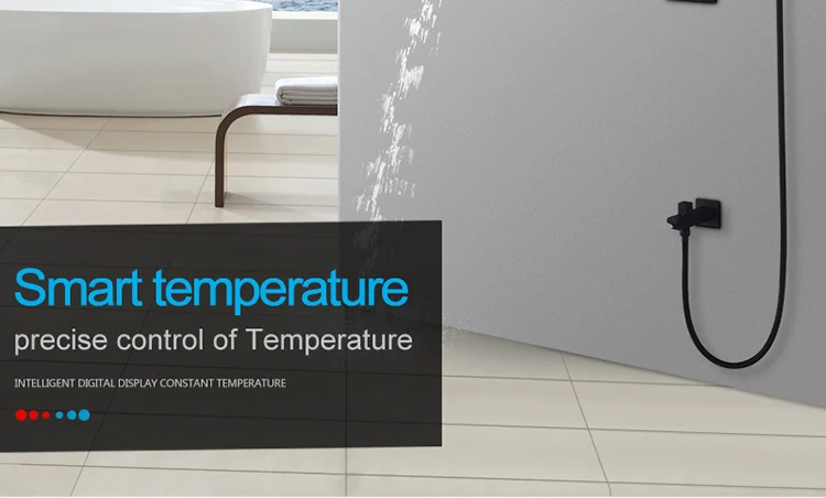 wall mounted rainfall mode shower sets