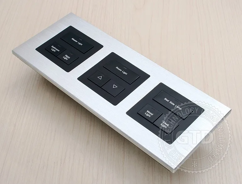 Customize Luxury 12v Dc Rs485 Modbus Hotel Bedside Switch Panels - Buy ...