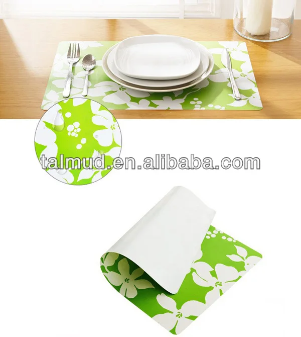 Custom Logo Recycled Printing Pp Plastic Placemat Buy Pp Plastic