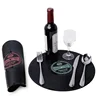 Custom Logo Promotional Product Slip-Resistant Soft Vinyl Record Silicone Placemat Plate