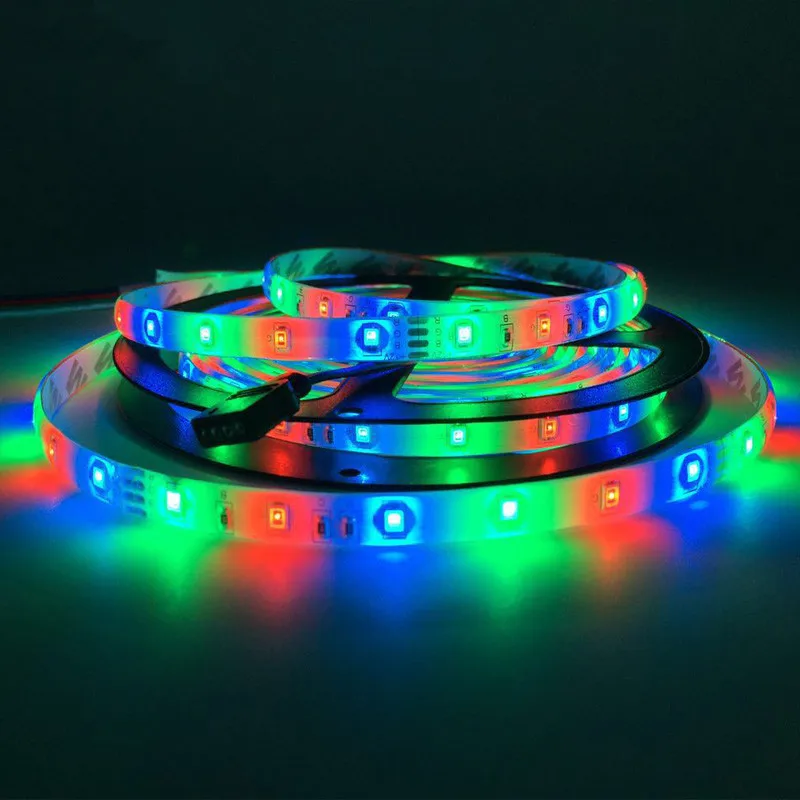 300leds non waterproof RGB/White/Warm white/Bule/Red/Green/Yellow 5m SMD 3528 LED strip light with DC 12V 2A power adapter