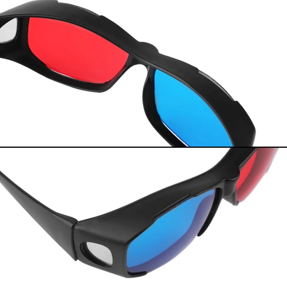 Universal Type 3d Glasses Tv Movie Dimensional Anaglyph Video Frame 3d Vision Glasses Dvd Game