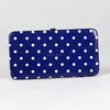 Fashion Customized PU Hinge Purse Women Metal Frame Wallet