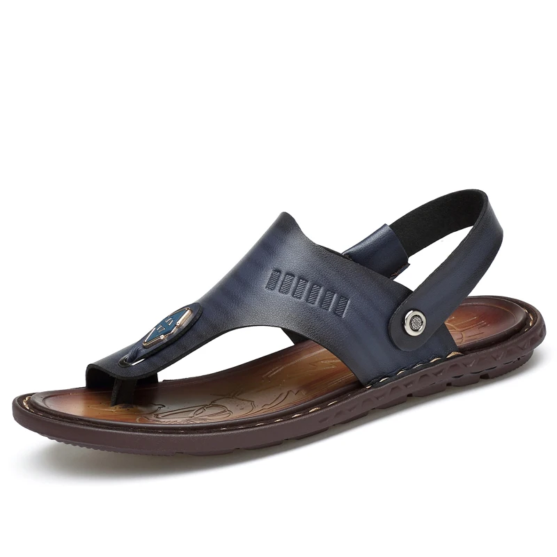 brown beach flip flops