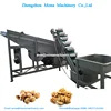 high quality Fast speed automatic black pecans walnut nut cracker breaker shelling shell processing hulling machine