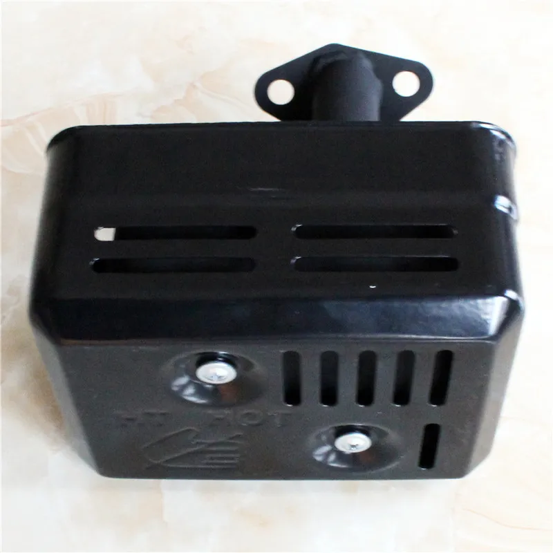 Muffler Exhaust Motor Part For Go Kart Buggy 168f Muffler For Hot Sale