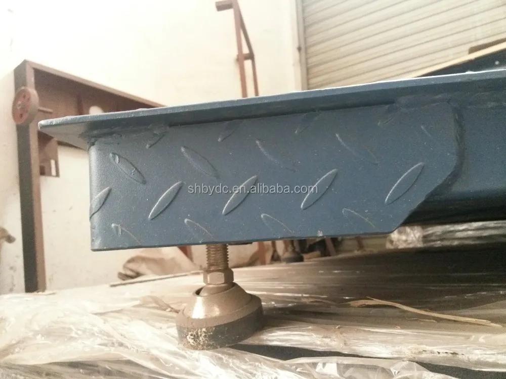 5000 Lbs Ultra Low Profile Digital Floor Scales With Ramps Ntep