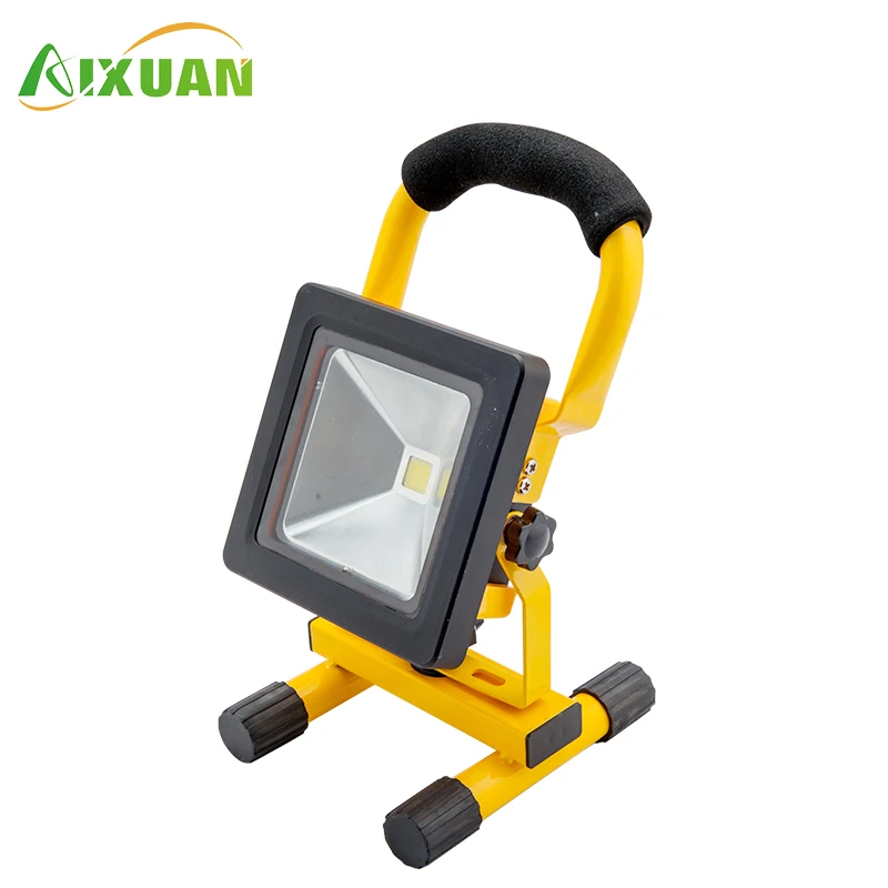 Free Sample Waterproof Portable SMD Emergency Work LED Rechargeable Flood Light Floodlight 5W 10W 20W 30W 50W