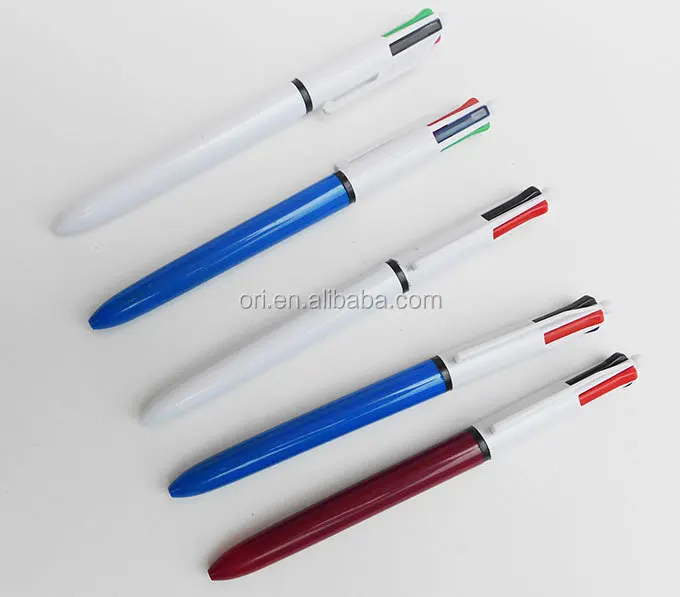 2015 New Style Pen,4 Colors Refill Ball Point Pen,Bic 4