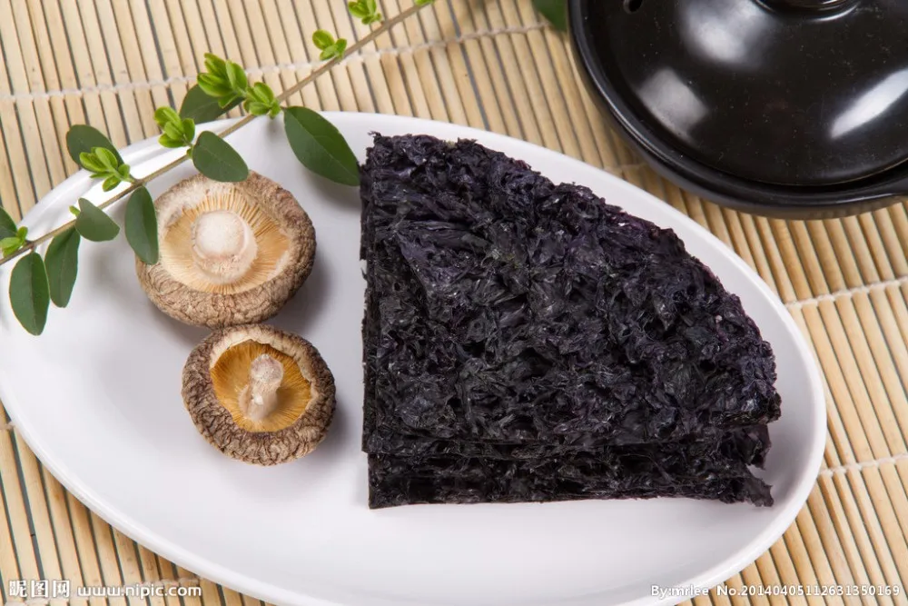 Factory Supplement Purple Laver Dried Seaweed 50g manufacture
