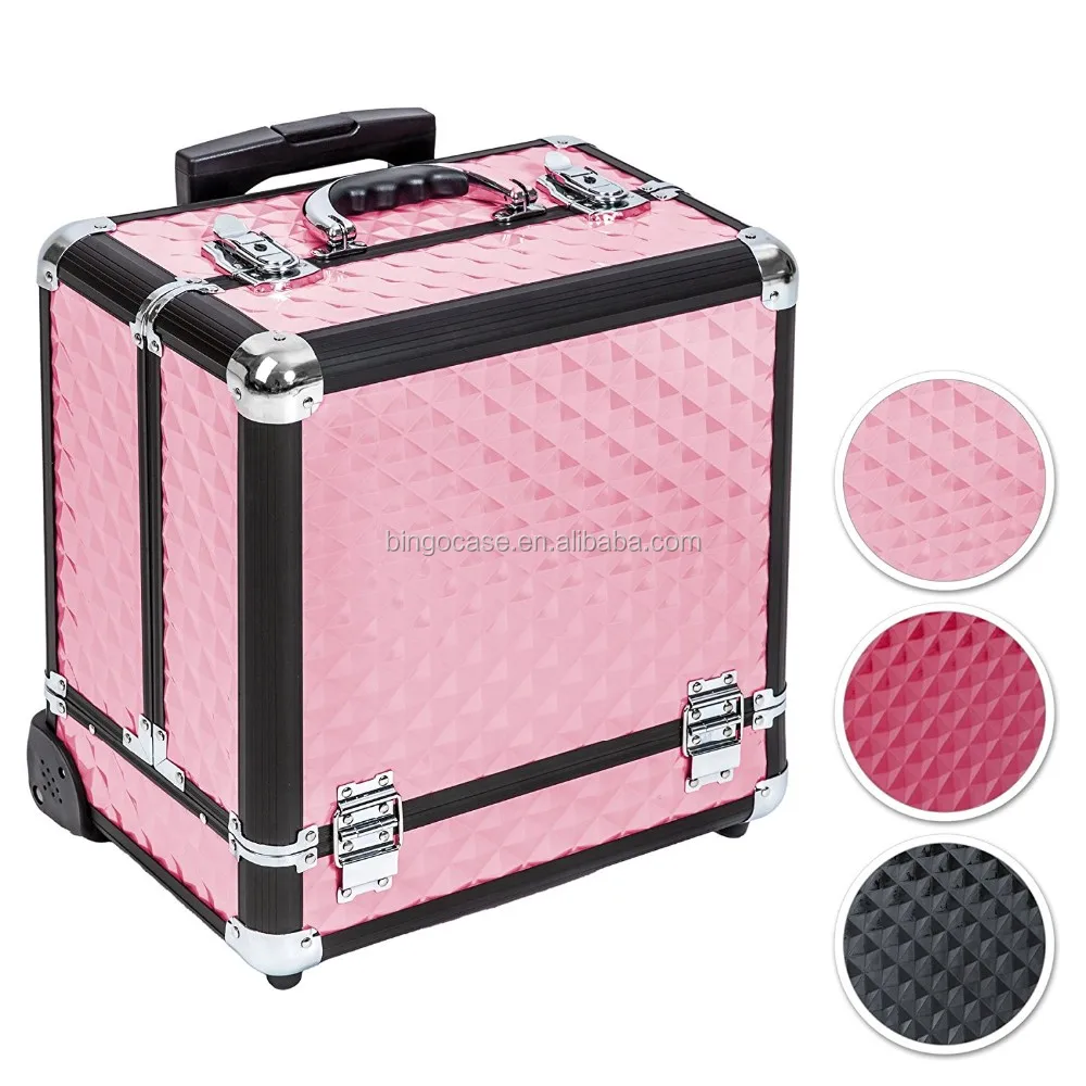 rolling vanity case