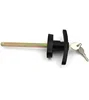Black Metal truck cap locking T handles lock