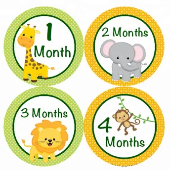 Free Printable Baby 4 Months Old Sticker - Buy 4 Months Old Sticker ...