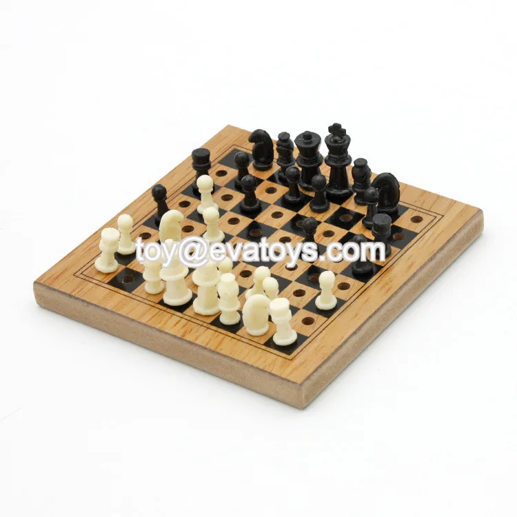 Best Sale Classical Checkers Wooden Chinese Chess For Kids W11a096