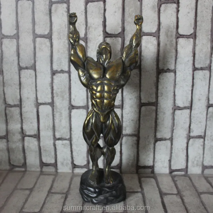 Resin Man Weightlifting Bodybuilding Award Bodybuilding Trophy Buy