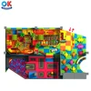 OK Playground High quality Amusement Park Parent-child Indoor Soft Playground and Sea Ball Pool Area with Trampoline Park