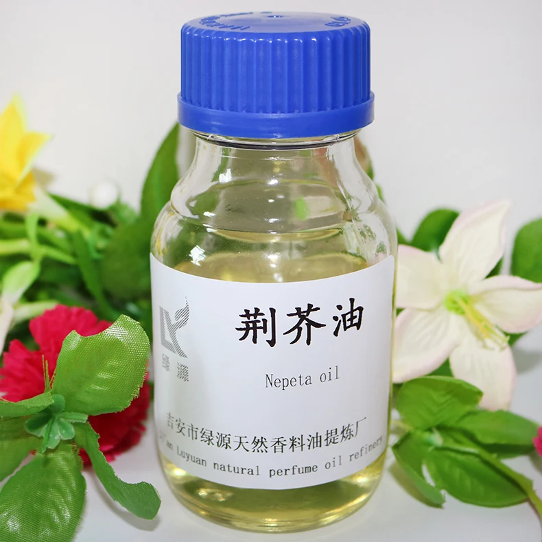 100% 纯正天然荆芥 cataria 精油土荆芥油的抗菌和消炎