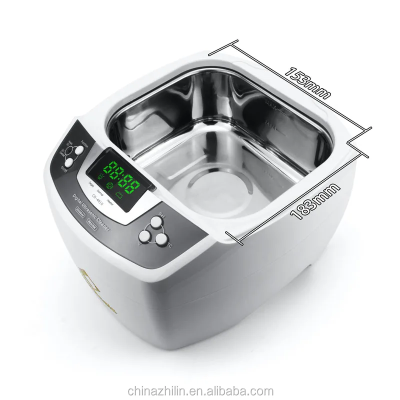 Competitive price 2L Stainless steel digital household ultrasonic cleaner 