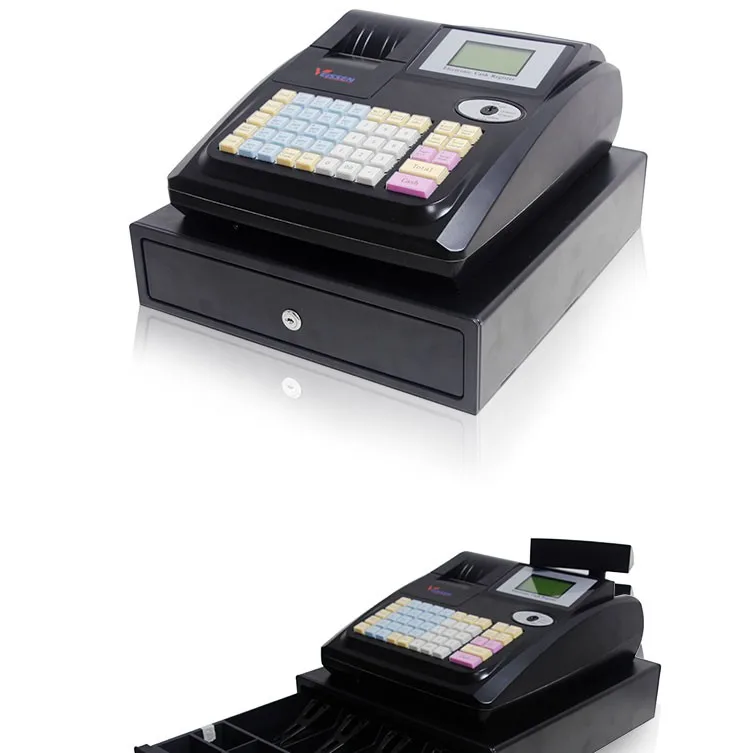 With 9 V 4 Bill Slots Cash Drawer Cheap Supermarket Cash Register For