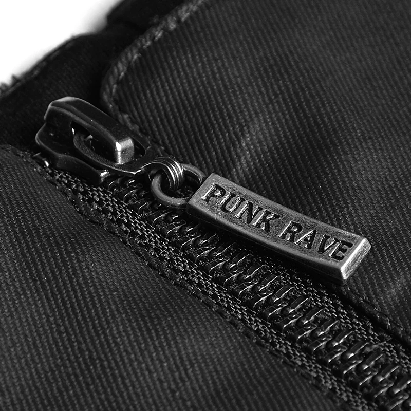 OPS-078 PUNK RAVE  Popular Plus Size Wide Elastic Belt Black Denim Corset