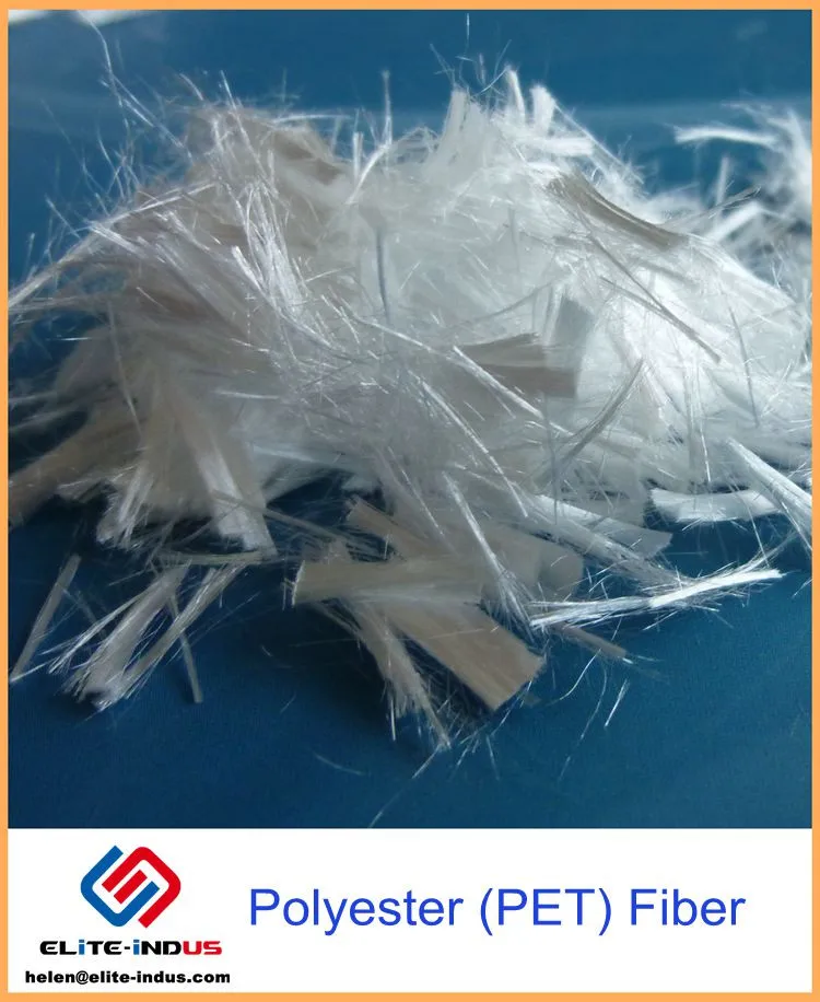 High Melting Point Concrete Reinforcement Fiber Pet Polyester Fiber
