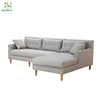 Frank furniture sectional wholesale living room corner sofa set with ottoman