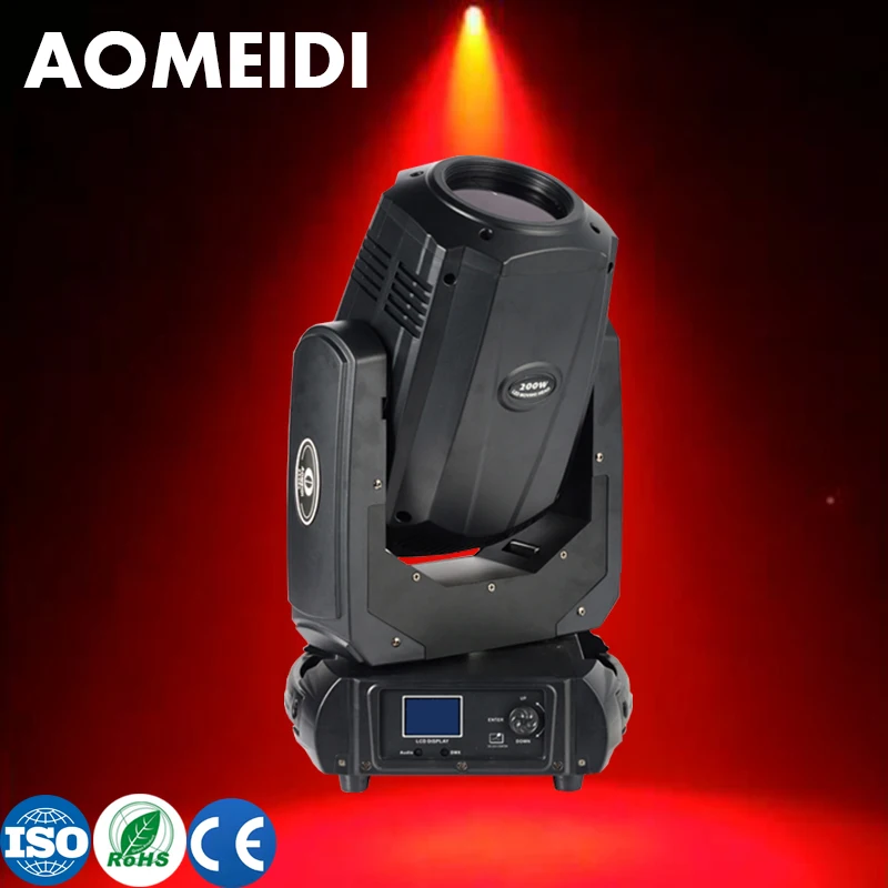 led stage light 3in1 bsw 200w led moving head spot disco light