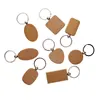 High Quality NO MOQ Plain Shape Key Ring Wood Custom Logo Souvenir Natural Wooden Key Tag Magnetic Key Holder Wood