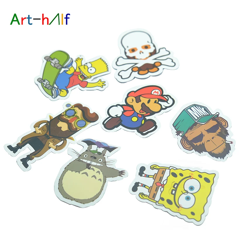 Custom Cartoon Characters Die Cut Stickers For Kids Buy Cartoon Die