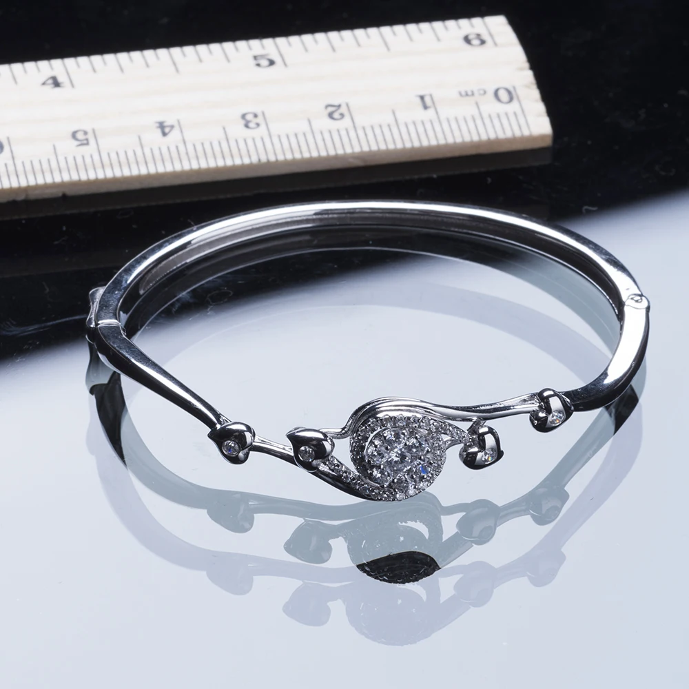 Joacii latest design bracelet drop silver bracelet for women