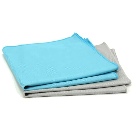 Light Blue Microfibre Cleaning Cloths For Glass And Windows Buy Cleaning Cloth,Microfiber