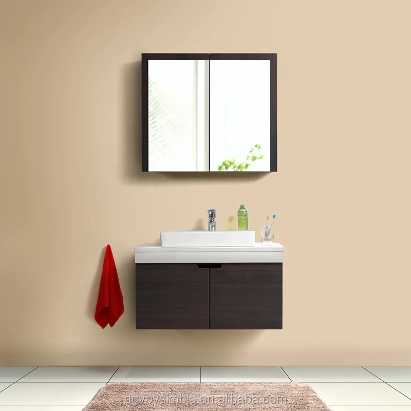 Wall Mounted Simple Bathroom Sink Base Vanity Cabinets Units Wall Mounted Simple Bathroom Sink Base