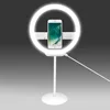 USB Support Ring Light Table Top 3200-5500K Pink128 LED Selfie Lights Lamp for Phone/Camera/Studio/Video