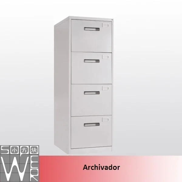archivador de metal de 4 gavetas precio-Archivadores-Identificación del
