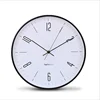 new fashion modern design simple style wall clock home decoration and decorative round wall clock for living room