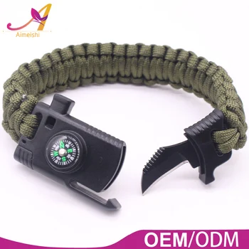 paracord survival buckles