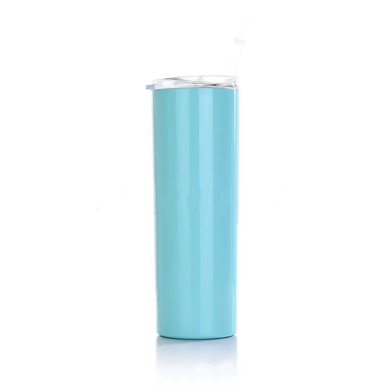 Multicolor New Double Wall Stainless Steel Vacuum OEM 20oz Skinny Tumbler