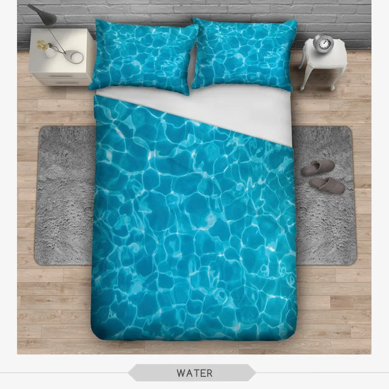 Digital Sublimation Home Decor Red Across Print Hotel Bed Sheet Digital Sublimation Home Decor Red Across Print Hotel Bed Sheet
