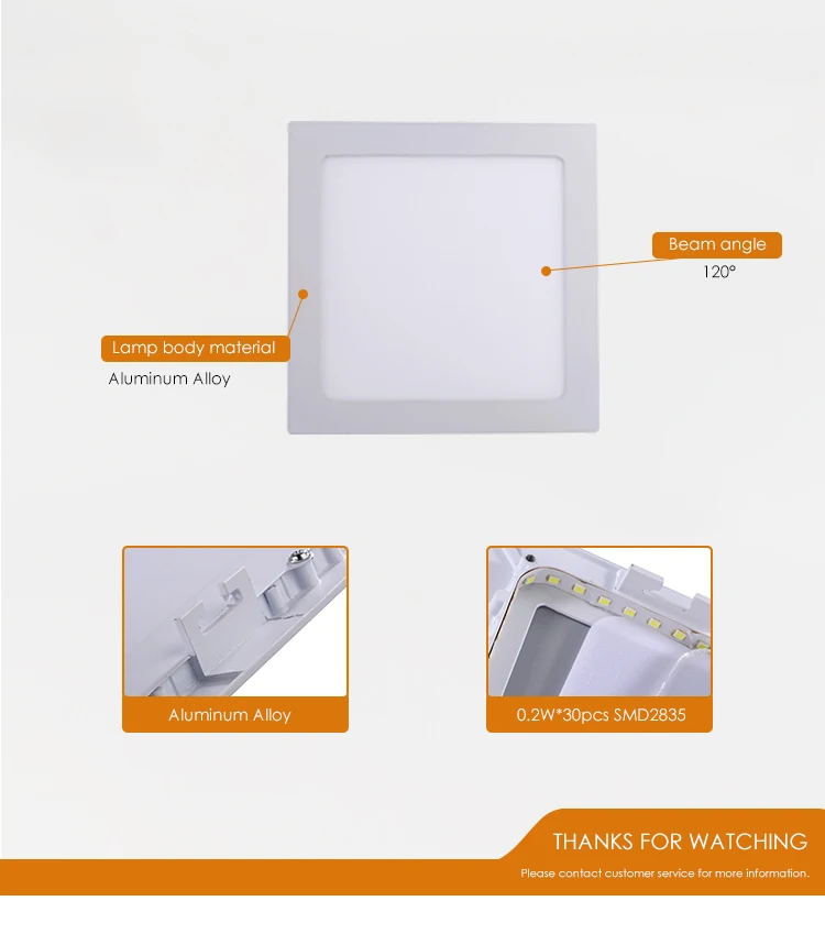 NH-85 20W ultra thin wire square led panel lights 2x2