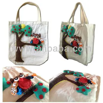 Thai Handmade Patchwork Owl Bag Handbags New Thai Handmade Patchwork Owl Bag Handbags New