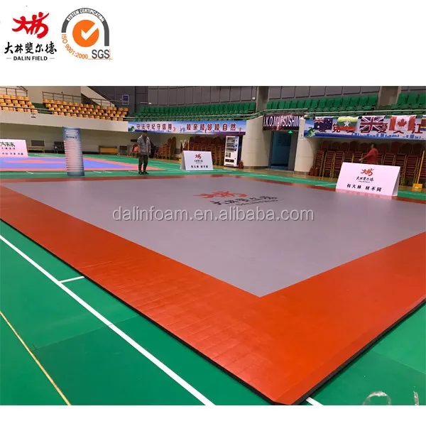 Customizable Xpe Bonded Foam Exercise Flexi Roll Out Mat Grappling Mats