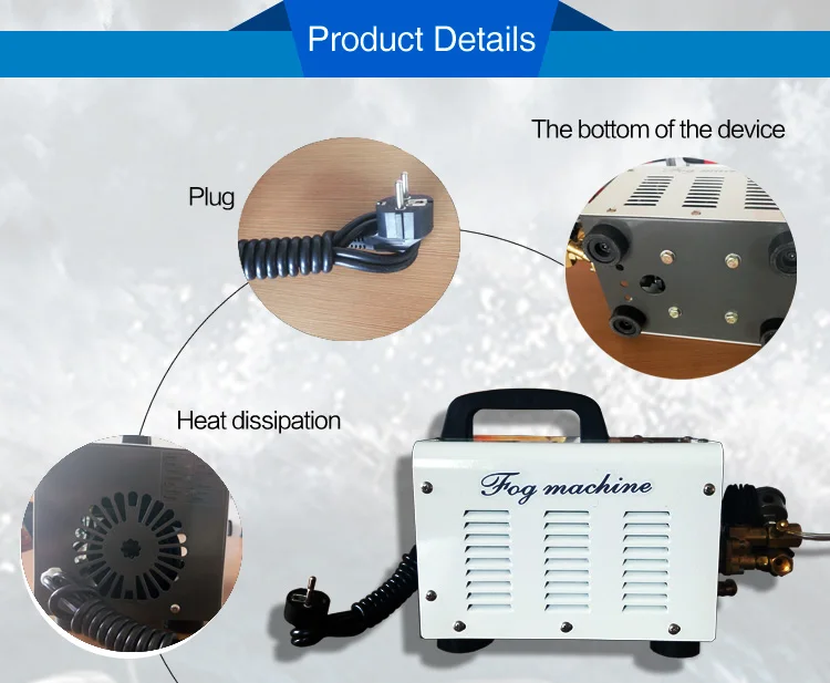 AceFog water mist device cool mist spray paito misting system