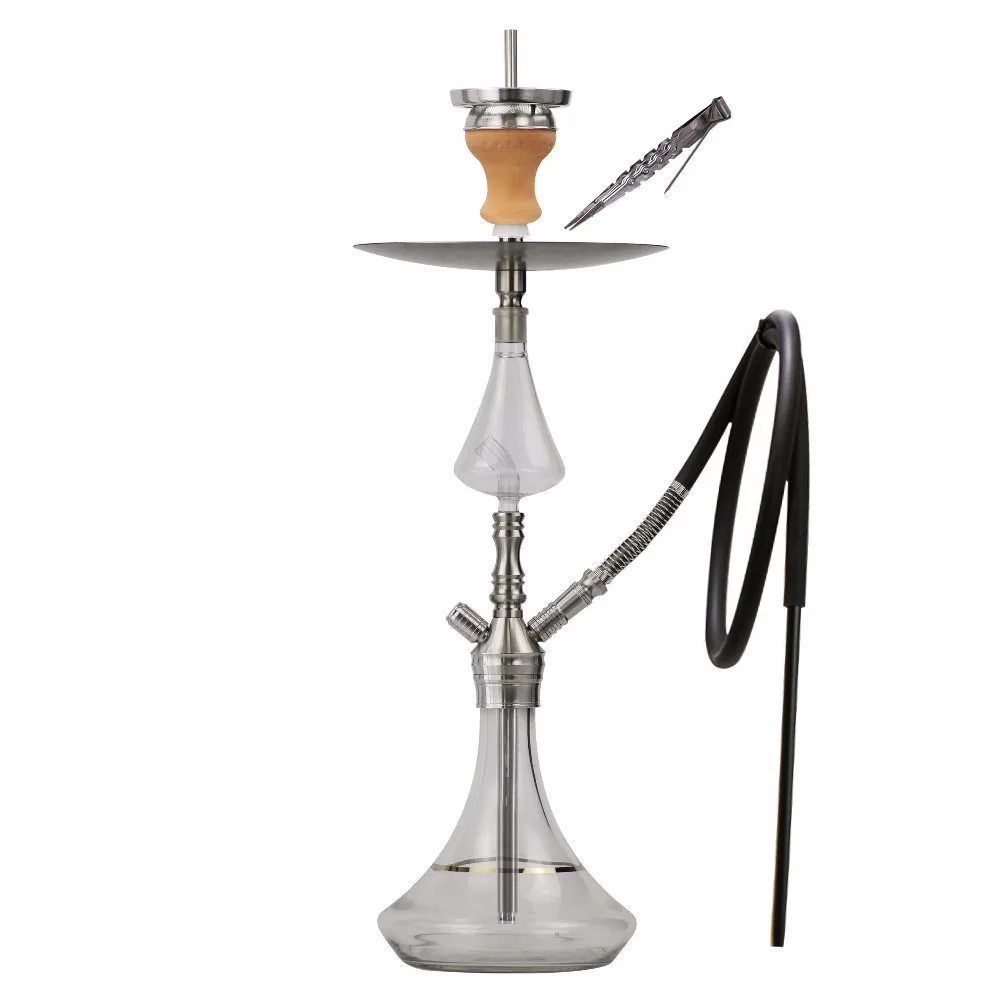 2018 New Design Stainless Steel Shisha Medium Size Ss Hookah Click ...