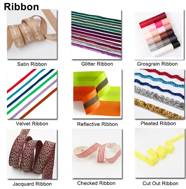 Custom Grosgrain Personalised Ribbon with Logo Printing