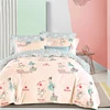 4pcs gold home textiles polyester cheap bedding set in store for discount