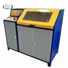 Manual control cylinder hydrostatic Pressure Test Bench with armored glass protection cabinet