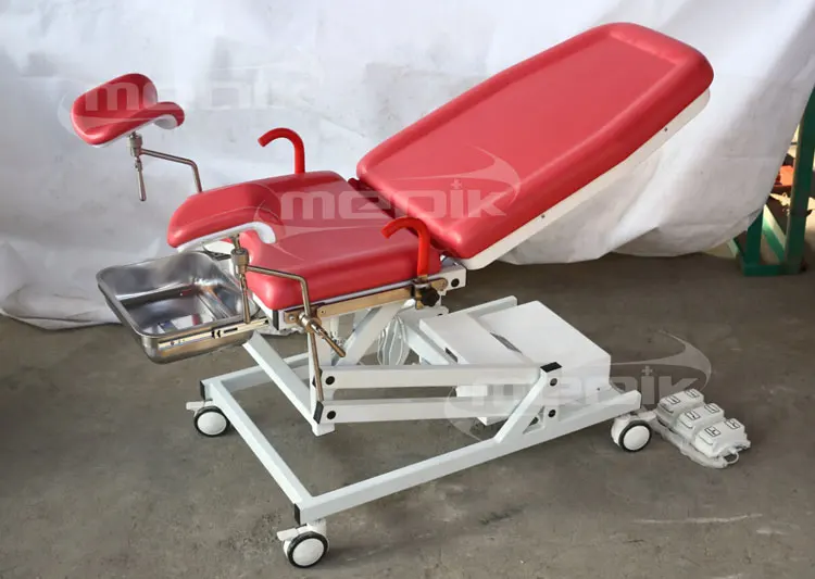 制造商电动廉价医疗产科交付妇科医生分娩表便携式 gyno 妇科检查椅